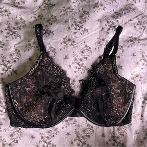 Victoria's Secret Black Lace Bra